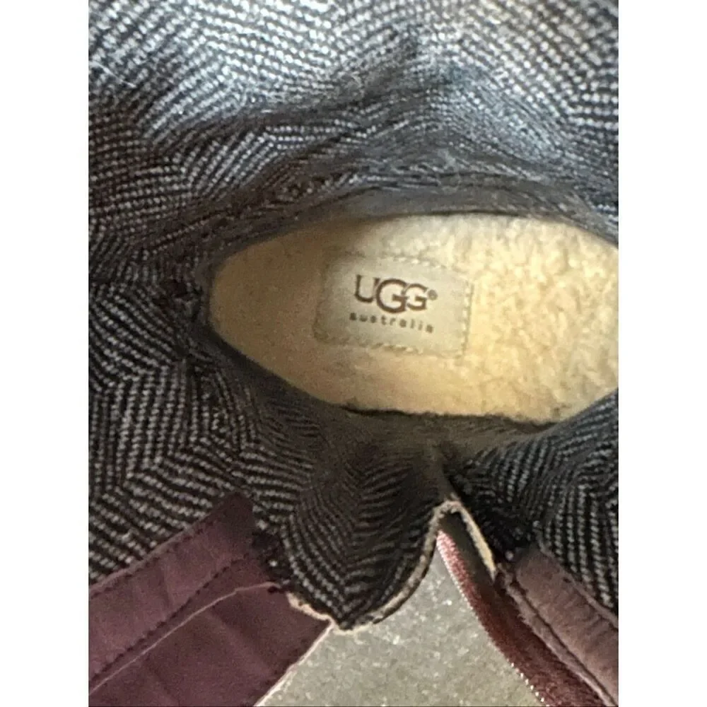 Ugg Tenaya Dusty Purple Knee High Rainboots Size 7